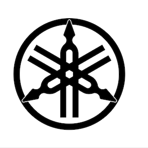 Yamaha Classic Round Logo Vinyl Decal