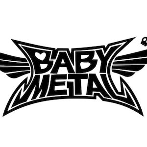 Baby Metal Vinyl Decal