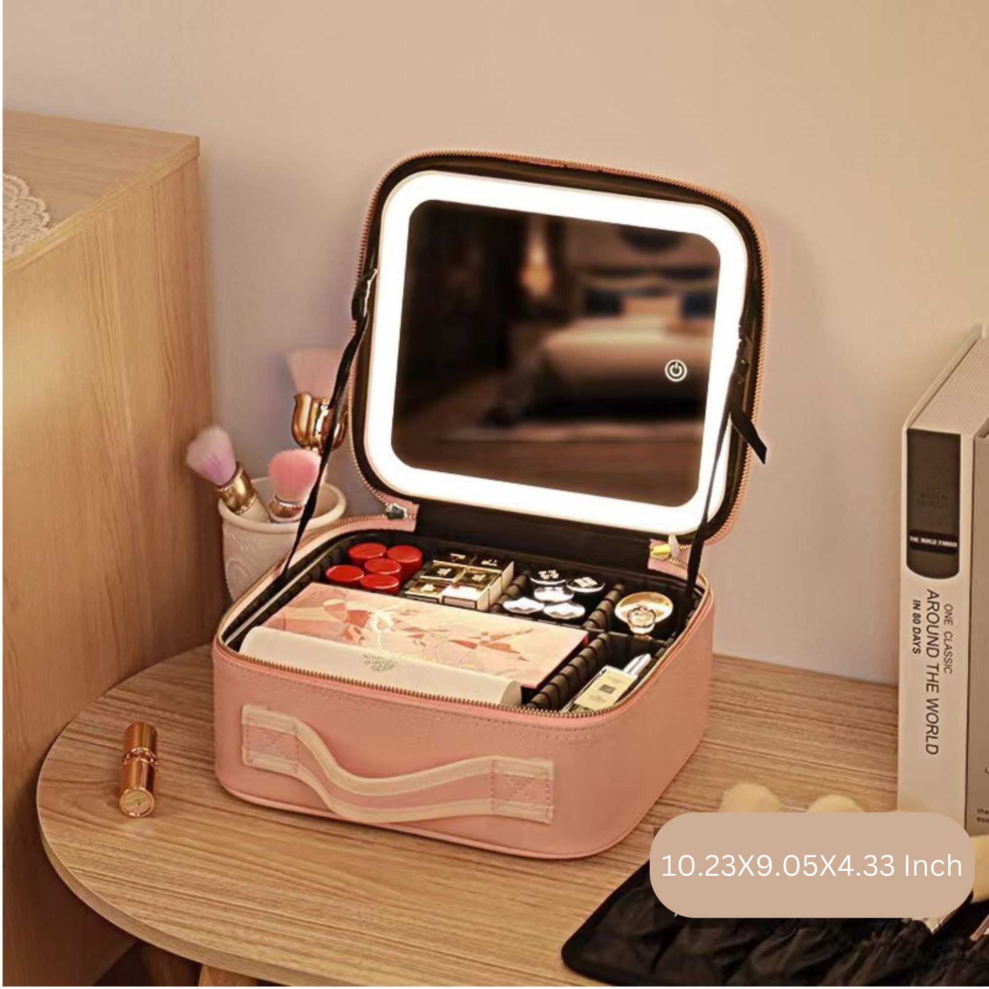 Mirrored Makeup Organizer Etsy