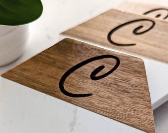Posavasos grabados, posavasos personalizados, posavasos de mármol y madera, regalo de compromiso, regalo de bienvenida, regalo de boda, regalo grabado, agente inmobiliario