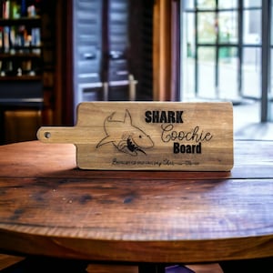 Shark Coochie Board, Because No One Can Say Charcuterie, Charcuterie, Serving Board, Serving Tray, Birthday Gift, Gift for Her, Gift for Him