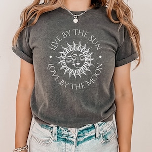 Sol e Lua Celestiais SVG: Design de Camiseta Boho (Download Digital)