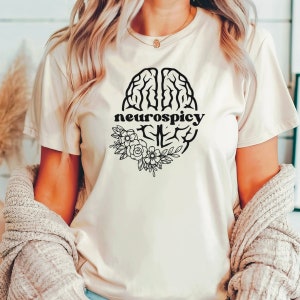 Neurospicy SVG, Neurodivergent PNG SVG, Autism Svg, Pobieranie cyfrowe, Wykorzystanie komercyjne, Plik cricut Brain SVG, Naklejka Neurodivergent