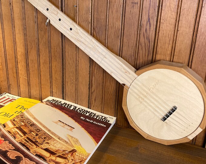 Three Banjo Instruction Books From 2000s and 1990s Plus Zither Heaven 5