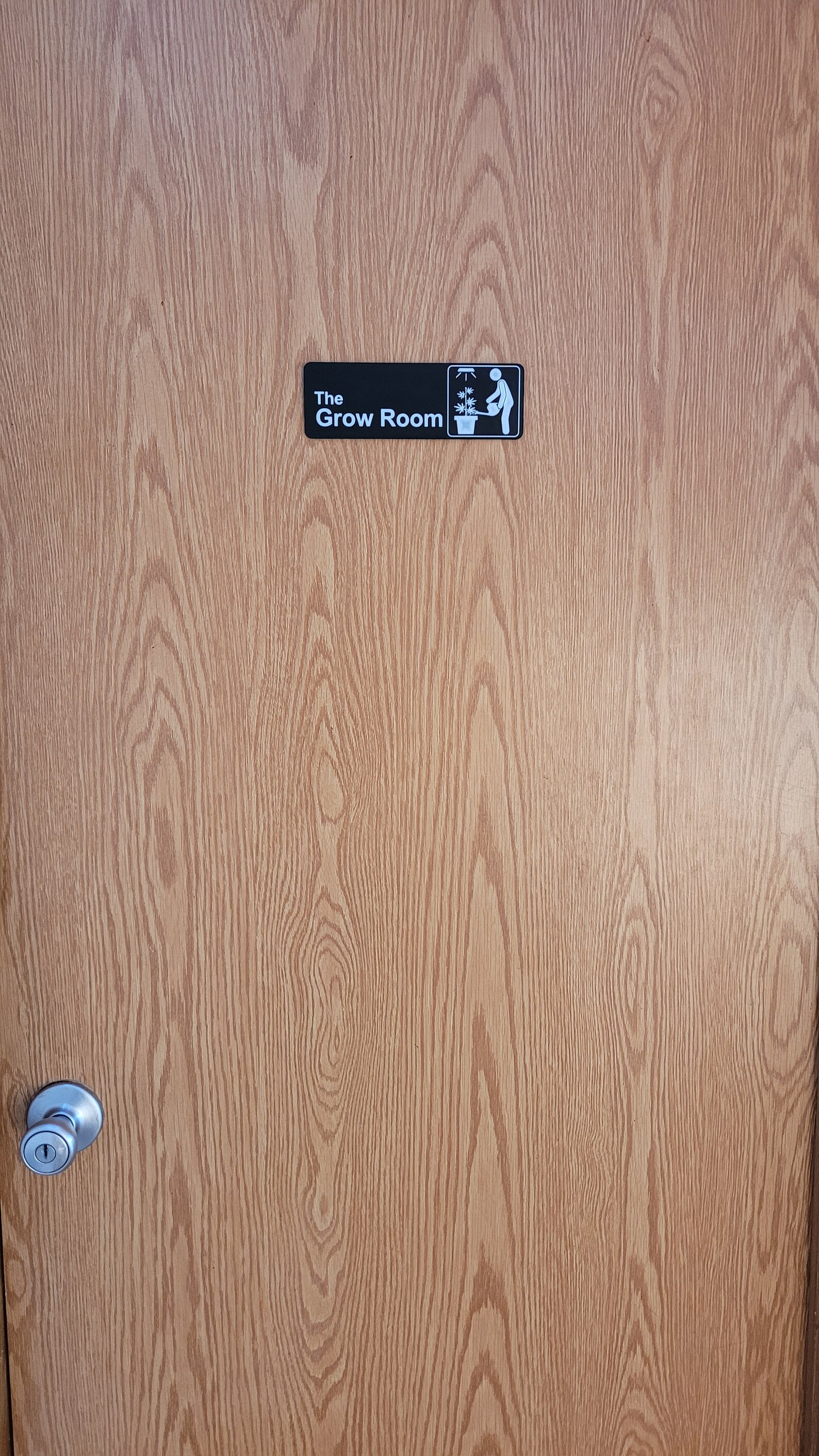 Grow Room Door Sign Etsy