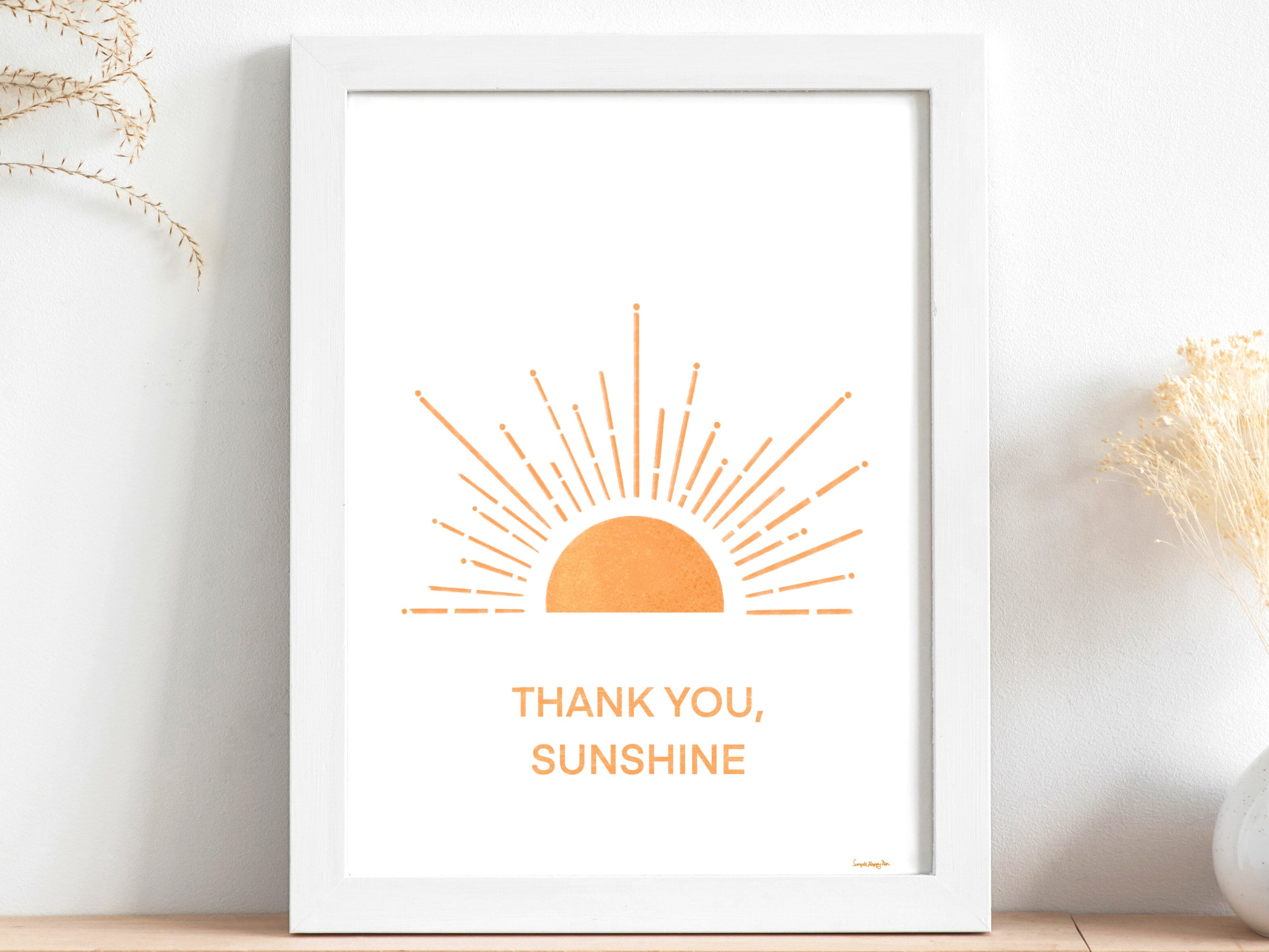 Minimalist Printable Wall Art, Boho Wall Decor, Minimalist Sun Wall Art ...