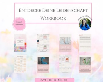 Encuentra tu pasión y propósito | Cuaderno de trabajo para autodescubrimiento, orientación profesional y desarrollo empresarial | Descargar PDF