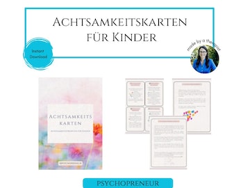 Tarjetas de mindfulness para niños: formas divertidas de encontrar la paz interior