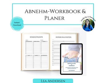 Cuaderno de ejercicios y planificador de pérdida de peso en PDF: pierda peso de forma sostenible, controle su dieta y peso, cree rutinas saludables.