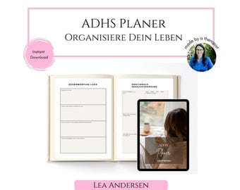 Planificador de Poder para el TDAH: Tu camino estructurado hacia una mayor calma, concentración y autoorganización