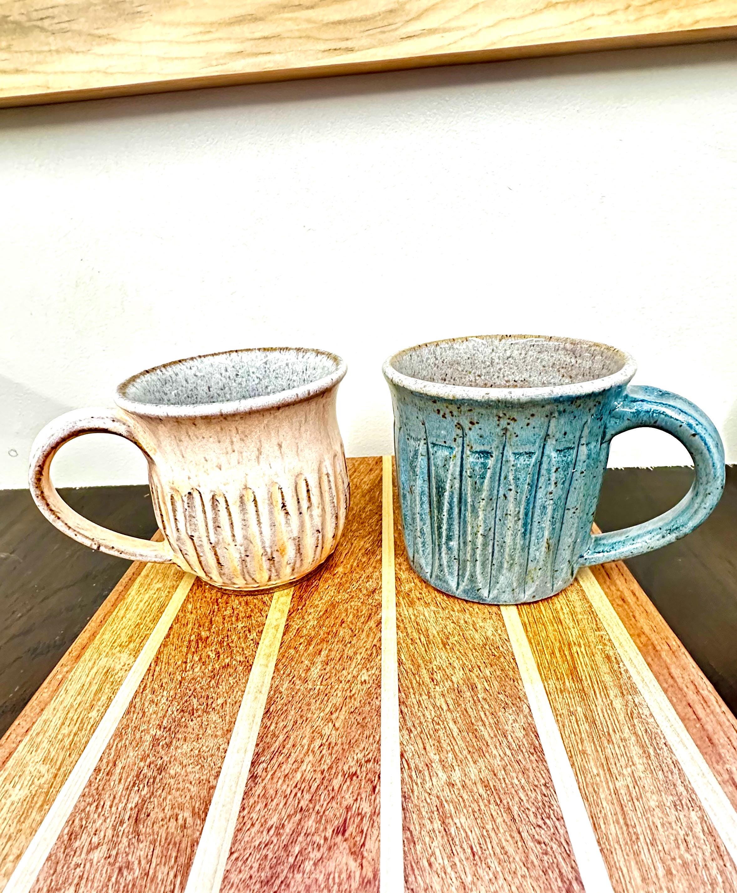 Fluted Coffee Mug - Etsy