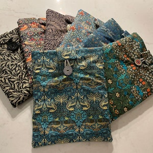 William Morris Druck Buchhülle, E-Reader Tasche oder Dokumententasche