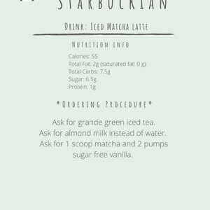 Diabetic Friendly Starbucks Ordering Guide
