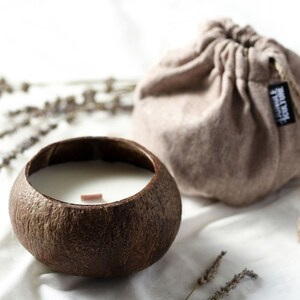 Coconut Shell Soy Wax Candle