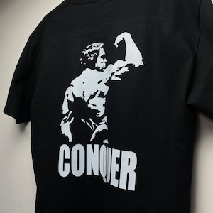 Arnold Schwarzenegger T-Shirt | Arnold Gym T-Shirt | Motivational Gym T-Shirt | Mr Olympia Merch | Workout T-Shirt | Oversized Gym Graphic