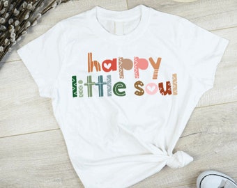 happy little soul, boho, kids shirt, sublimation, svg, png