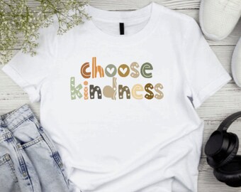 choose kindness, boho, kids shirt, sublimation, svg, png