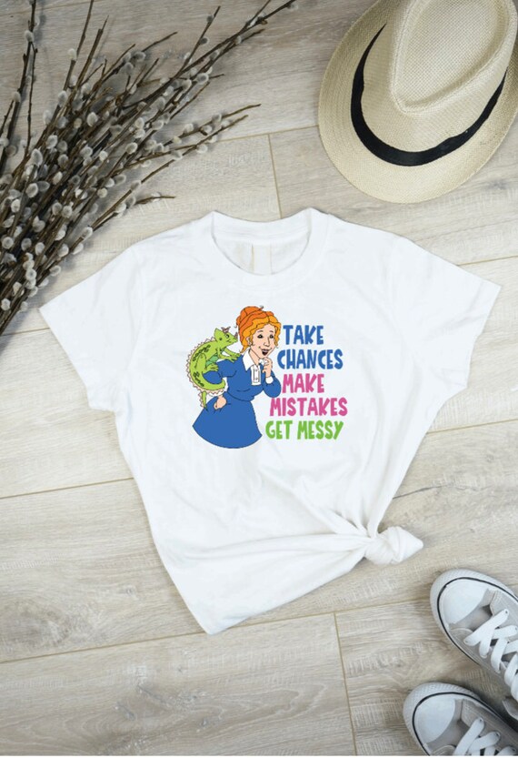 Magic School Bus Miss Frizzle Take Chances Make Mistakes - Etsy