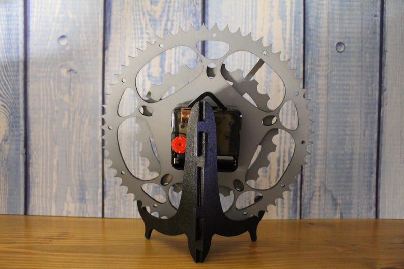 Handmade Cog Clock: Wooden Gear Design, Cyclist/motorcycle Gift - Etsy UK