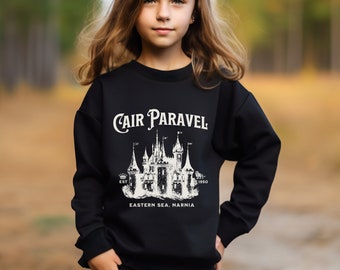 Narnia Cair Paravel Youth Sweatshirt - CS Lewis Book Gift