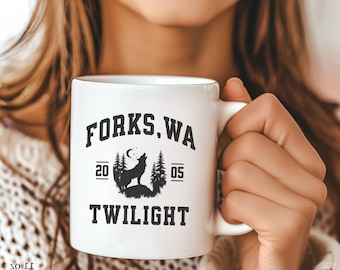 Forks Washington Twilight Saga Mug: Bookish Gift