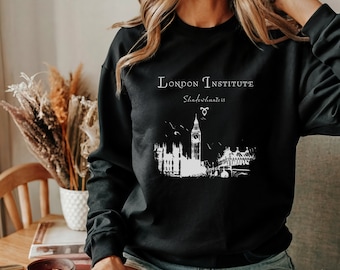 Shadowhunters Infernal Devices Last Hours London Institute Themed Unisex Crewneck Sweatshirt