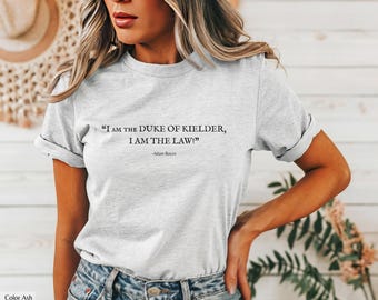 Duke of Kielder Quote Seeking Persephone Novelty Gift Short Sleeve Tee