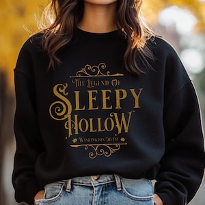 Sleepy Hollow Sweatshirt: Washington Irving, Halloween Spooky Season