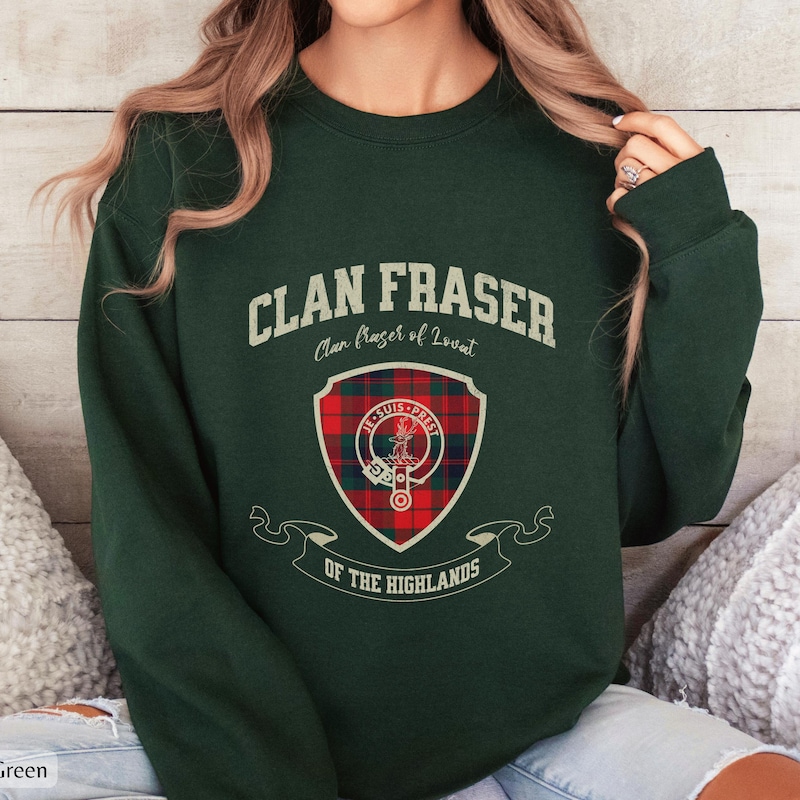 Fraser Tartan Crest T-shirt main image 1