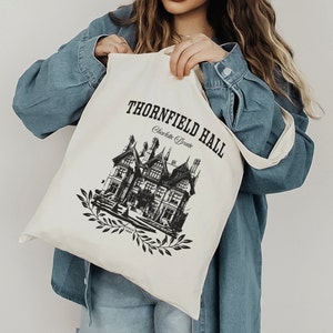 Jane Eyre Tote Bag: Charlotte Bronte Book Club Gift