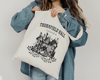 Jane Eyre Tote Bag: Charlotte Bronte Book Club Gift