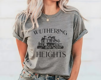 Wuthering Heights T-Shirt: Emily Bronte Gothic Novel Tee