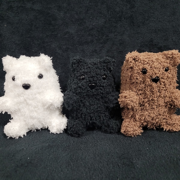 Loom Knit Bear Pattern