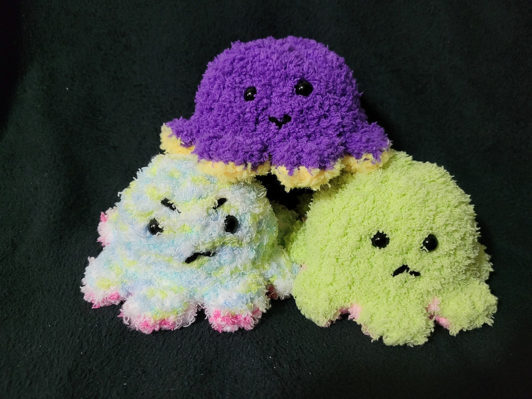 Loom Knit Reversible Octopus Pattern Etsy