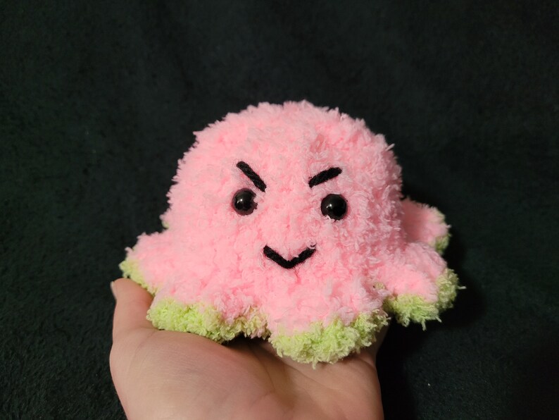 Loom Knit Reversible Octopus Pattern Etsy