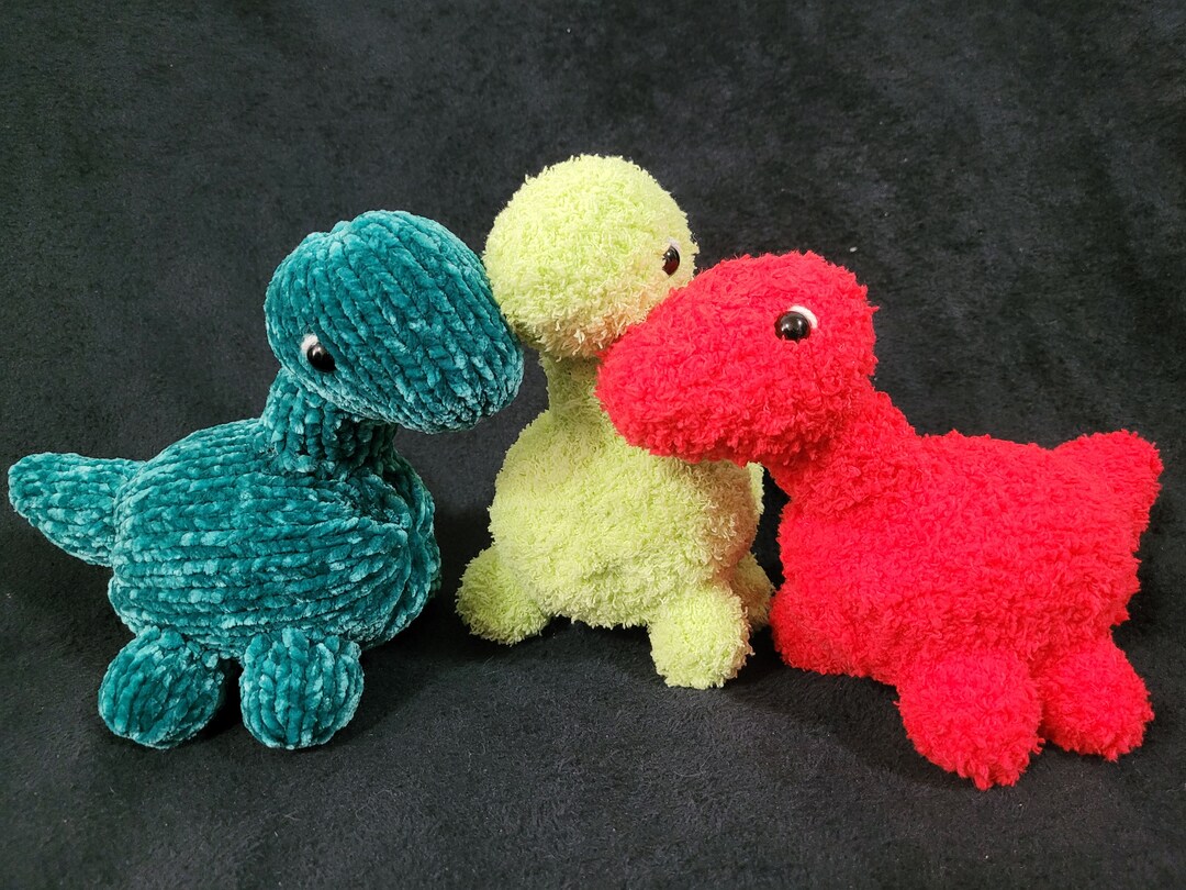 Loom Knit Dinosaur Pattern Etsy