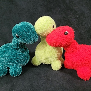 Loom Knit Dinosaur Pattern