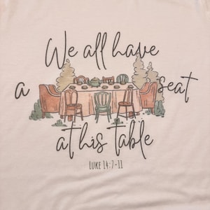 We All Have A Seat At His Table
