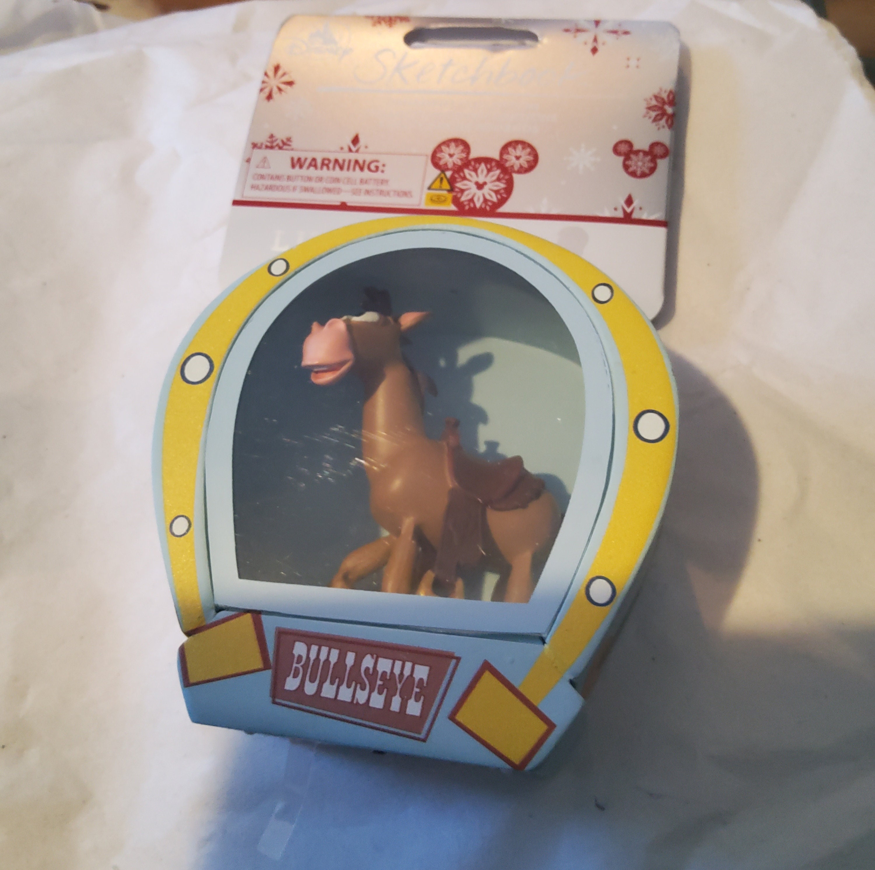 Disney Toy Story BULLSEYE the Horse TALKING Ornament Etsy
