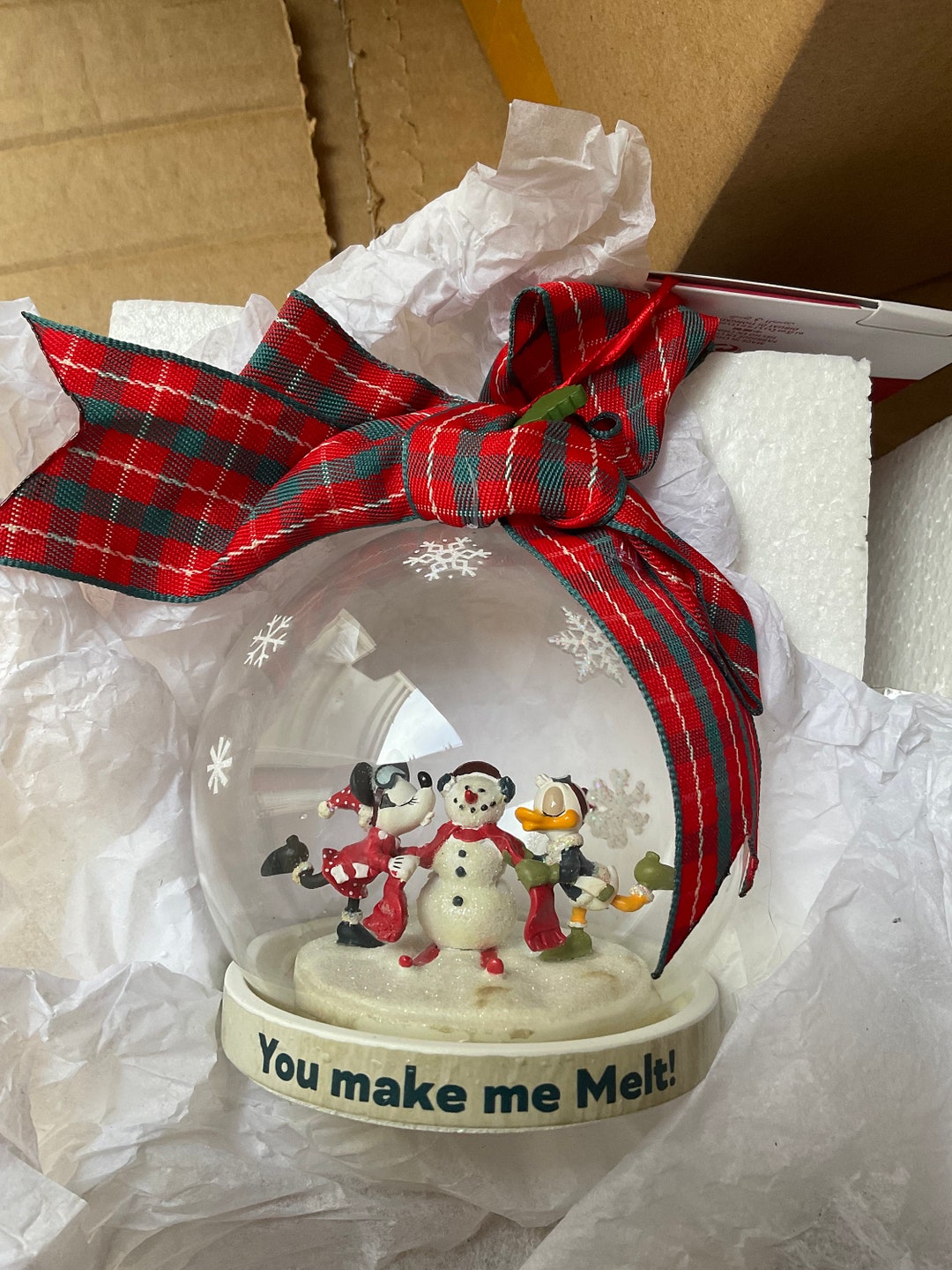 Disney Sketchbook Ornament 2021 You Make Me Melt Etsy