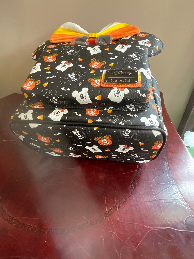 Disney Loungefly Candy Corn Halloween Backpack Etsy
