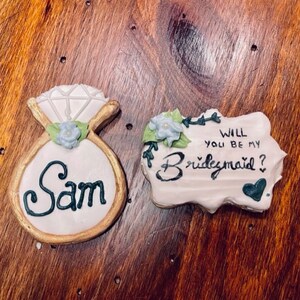 Bridesmaid Proposal Cookies | Bridesmaid Proposal Box | Bridesmaid Gift | Wedding