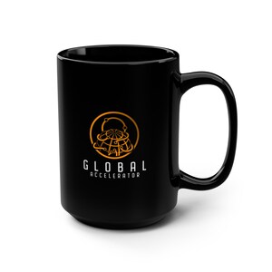 AGA Black Mug, 15oz