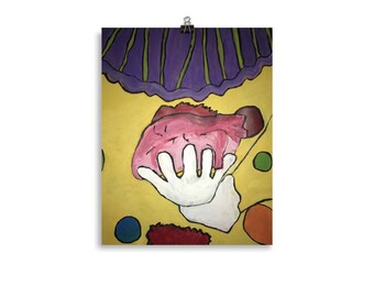 Feeling Like a Clown Malerei als Poster