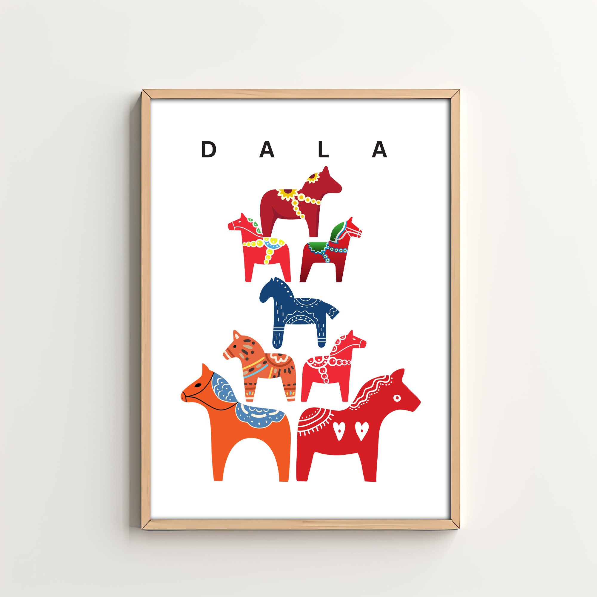 Scandinavian Folk Prints,Scandinavian Folk Art,Scandinavian Style,Nordic Style, Art Nursery, Room Wall Art, Room Decor, Downloadable