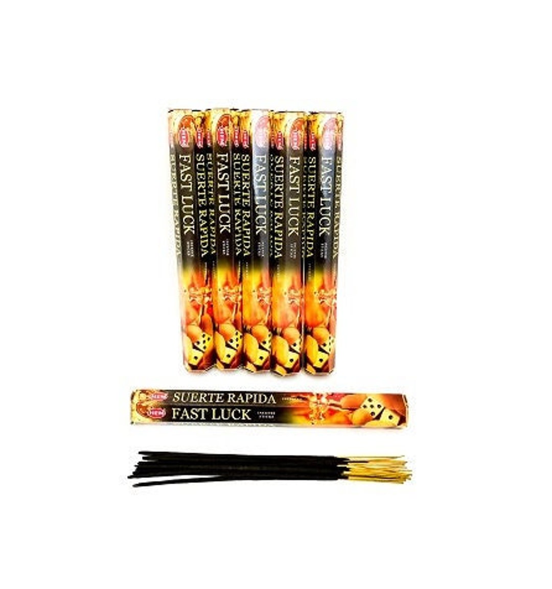 Hem FAST LUCK Incense Sticks Choose From 20, 40, 60, 100, 140, 180 or