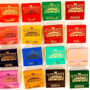 The Incense Match - Scented Matches - Air Freshener - 16 popular fragrances !!