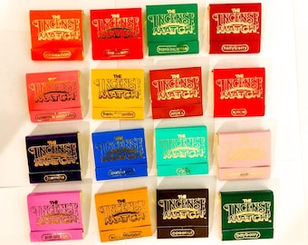 The Incense Match - Scented Matches - Air Freshener - 16 popular fragrances !!