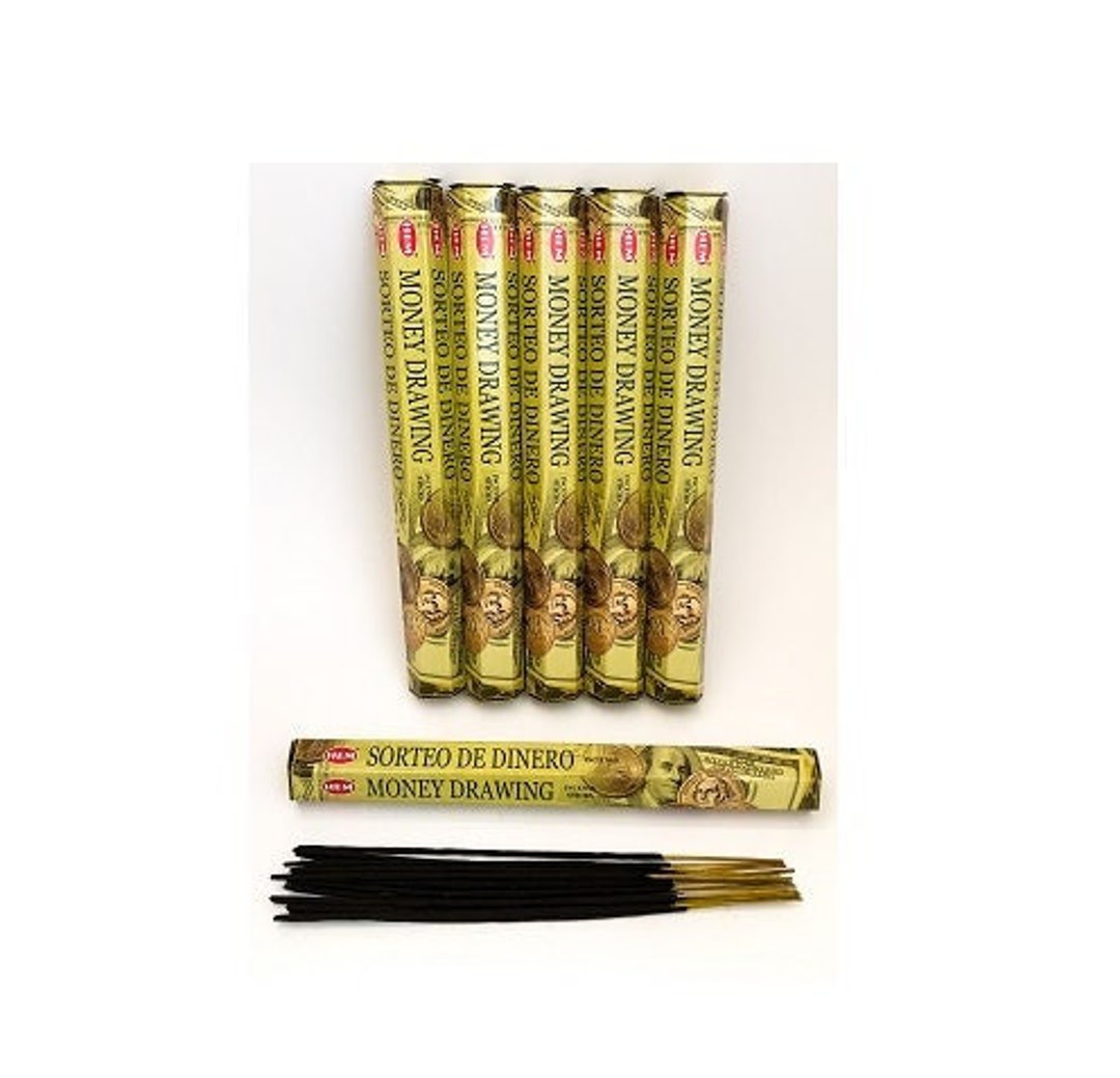 Hem MONEY DRAWING Incense Sticks Choose From 20 40 60 Etsy