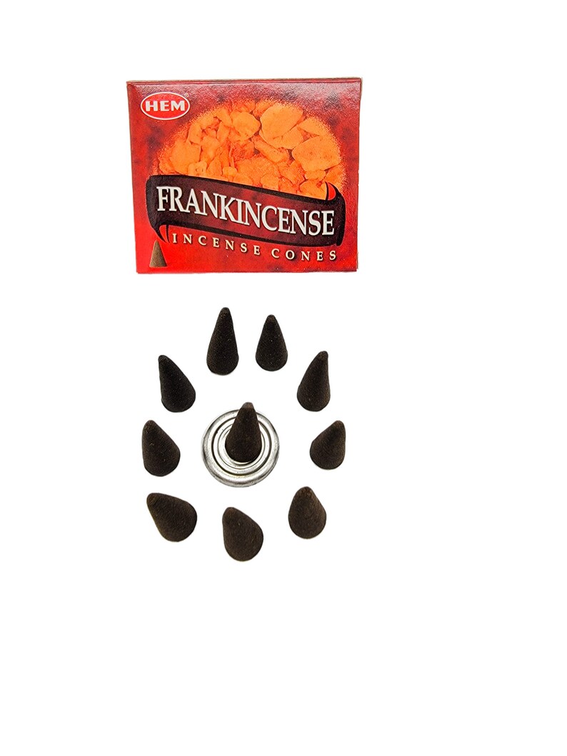 Hem FRANKINCENSE Incense Cones Choose From 10, 20, 30, 50, 70, 80, 100